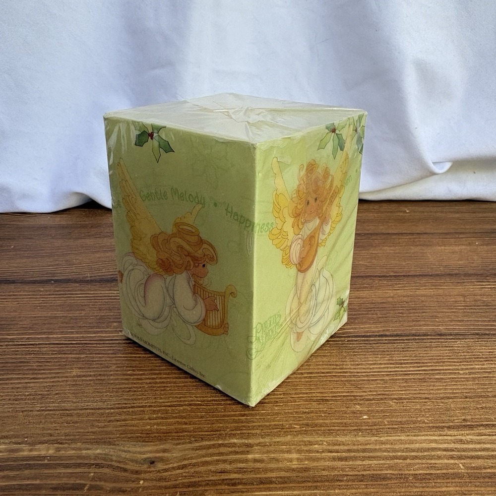 Vintage Precious Moments Christmas Angel Candle Sealed Holiday Collectible - Picture 1 of 10